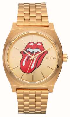 Nixon Rolling Stones Time Teller 金色手表 A1356-509-00