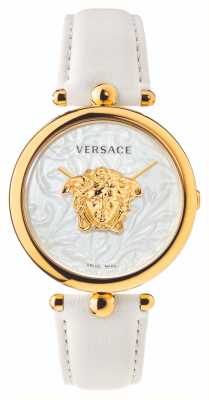 Versace 皇宫帝国 |白色表盘|白色皮革表带 VECO01320