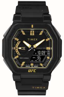 Timex x UFC Colossus 黑色表盘 / 黑色树脂 TW2V55300