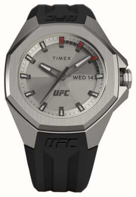 Timex x UFC Pro银色表盘/黑色硅胶 TW2V57200