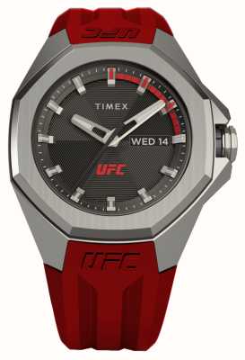 Timex x UFC Pro黑色表盘/红色硅胶表带 TW2V57500