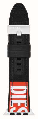 Diesel Apple 表带 (42/44/45mm) 黑色尼龙 DSS0005
