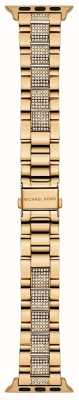Michael Kors Apple Watch 表带 (38/40/41mm) 金色 pvd 不锈钢 MKS8021