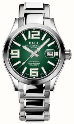Ball Watch Company 工程师iii传奇| 40 毫米 |绿色表盘 |不锈钢手链|彩虹 NM9016C-S7C-GRR