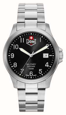 JDM Military Alpha i (40毫米) 黑色表盘/不锈钢 JDM-WG001-09