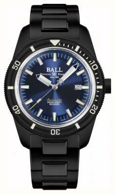Ball Watch Company Engineer ii skindiver heritage chronometer 限量版（42 毫米）蓝色表盘/黑色 pvd（彩虹） DD3208B-S2C-BER