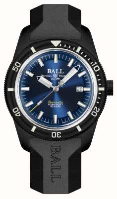 Ball Watch Company Engineer ii skindiver heritage chronometer 限量版（42 毫米）蓝色表盘/黑色橡胶 DD3208B-P2C-BE