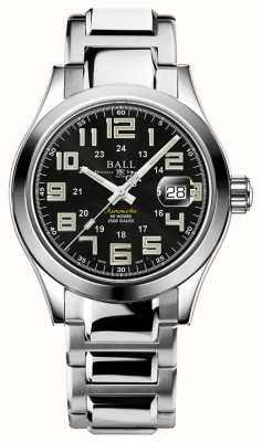 Ball Watch Company 工程师米先驱 | 40 毫米 |限量版 |黑色表盘 |不锈钢手链 NM9032C-S2C-BK1