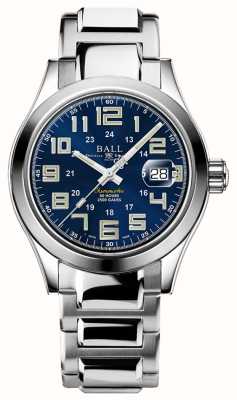 Ball Watch Company 工程师米先驱 | 40 毫米 |限量版 |蓝色表盘 |不锈钢手链 NM9032C-S2C-BE1