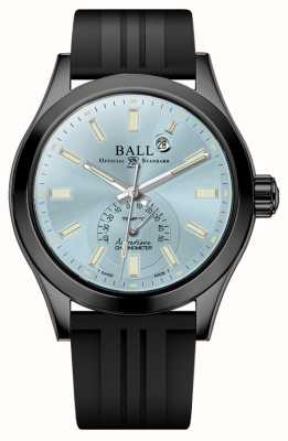 Ball Watch Company 工程师 iii 耐力 1917 tmt |冰蓝色表盘|黑色橡胶表带 NT2222C-P4C-IBEC