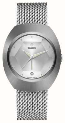 RADO Diastar Original 60周年纪念版自动腕表（38毫米）银色表盘/不锈钢网面 R12163118