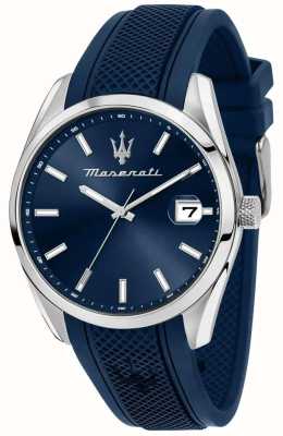 Maserati Attrazione (43mm) 蓝色表盘 / 蓝色硅胶表带 R8851151005