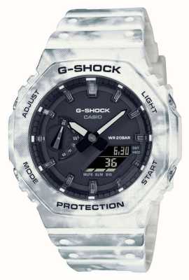 Casio G-shock 冰冻森林额外表圈和表带套装/黑色表盘 GAE-2100GC-7AER