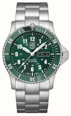 Luminox 运动计时器自动腕表（42毫米）绿色表盘/不锈钢表链 XS.0937
