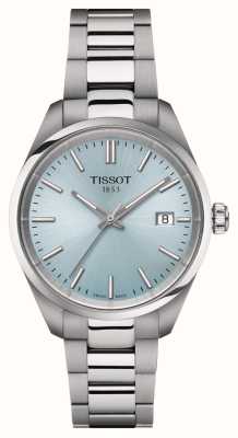 Tissot Pr 100（34毫米）蓝色表盘/不锈钢表链 T1502101135100