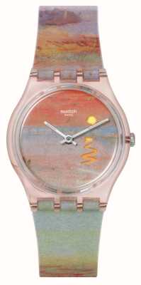 Swatch X 泰特 - 特纳的猩红色日落 - 斯沃琪艺术之旅 SO28Z700C