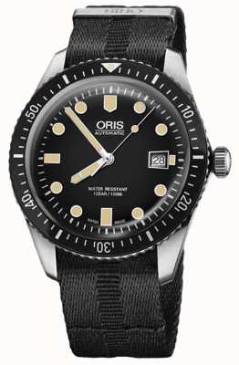ORIS 潜水员 65 自动腕表（42 毫米）黑色表盘/黑色北约表带 01 733 7720 4054-07 5 21 26FC