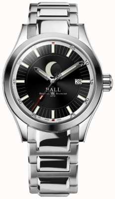 Ball Watch Company 工程师II月相日期显示不锈钢表链 NM2282C-SJ-BK