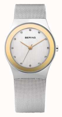 Bering 时光经典女士石英腕表，不锈钢表带 12927-010