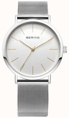 Bering 带网状表带和耐刮擦性的经典系列腕表 13436-001