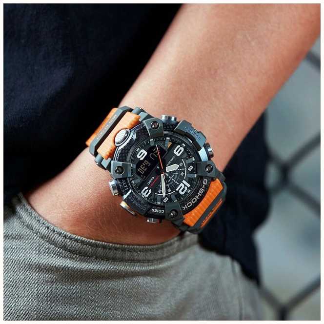 Casio 碳芯泥浆大师|秒表|蓝牙GG-B100-1A9ER - First Class Watches™ HKG