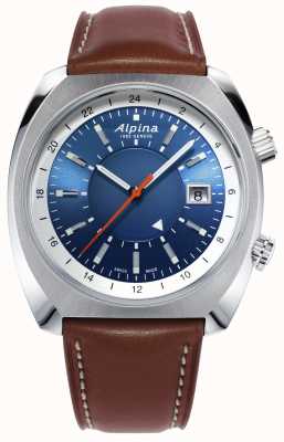 Alpina |初学者飞行员遗产|自动|棕色皮革| AL-555LNS4H6