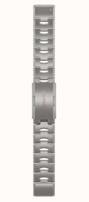 Garmin 仅限Quickfit 22手表表带，通风钛金属表链 010-12863-08