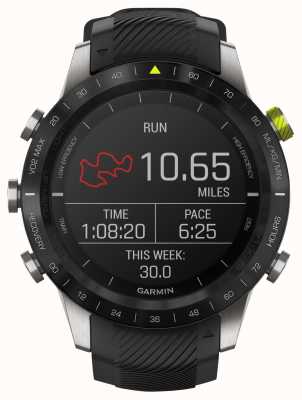 Garmin MARQ 运动员GPS智能手表|黑色橡胶表带 010-02006-16