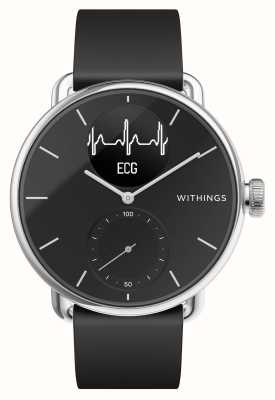 Withings Scanwatch 38mm Black-带ECG的混合智能手表 HWA09-MODEL 2-ALL-INT