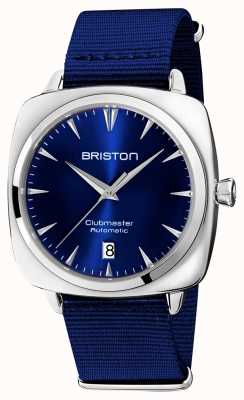Briston Clubmaster 标志性汽车 |蓝色北约表带|蓝色表盘 19640.PS.I.9.NNB