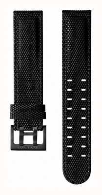 Hamilton Straps 黑色橡胶 20 毫米 - 仅卡其色野战表带 H693684136