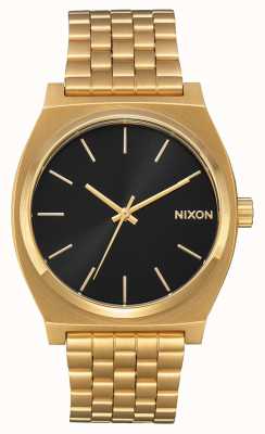 Nixon 计时员 |全金/黑太阳纹|金ip手链|黑色表盘 A045-2042-00