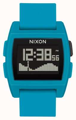 Nixon 基准潮|蓝色树脂|数码|蓝色硅胶表带 A1104-2556-00