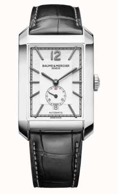 Baume & Mercier 汉普顿自动腕表（31毫米）白色表盘/黑色皮表带 M0A10528