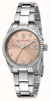 Maserati Woman's competizione 粉红色水晶表盘 R8853100509