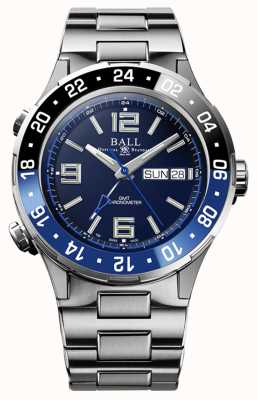 Ball Watch Company Roadmaster Marine GMT 陶瓷表圈蓝色表盘 DG3030B-S1CJ-BE