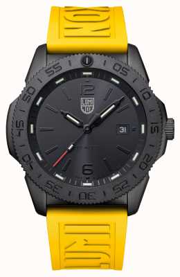 Luminox 男士太平洋潜水员黑色和黄色手表 XS.3121.BO.GF