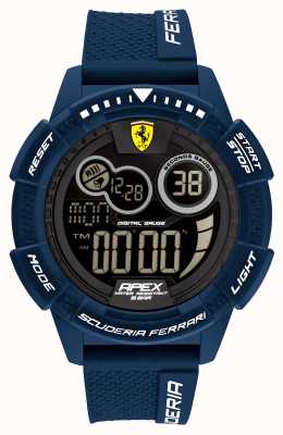 Scuderia Ferrari Apex（无原盒）超快蓝色硅胶表带 0830858