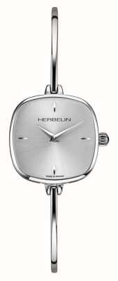 Herbelin Fil 女士银色表盘不锈钢手链 17207B11