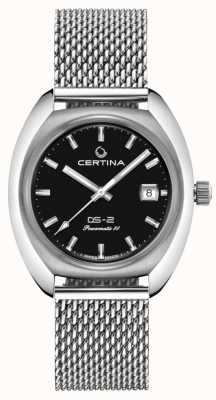 Certina Ds-2 powermatic 80 黑色表盘网眼 C0244071105100