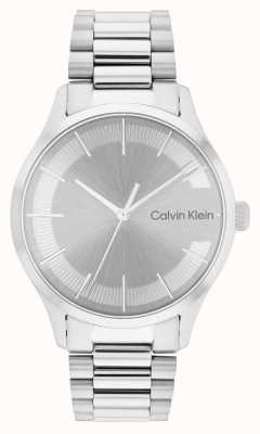 Calvin Klein 银色表盘 |不锈钢网眼手链 25200036