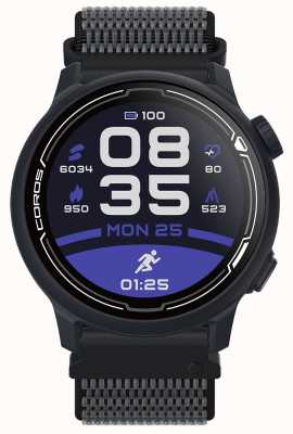 Coros Pace 2 高级 GPS 运动手表，带尼龙表带 - 深海军蓝 - co-781367 WPACE2-NVY-N