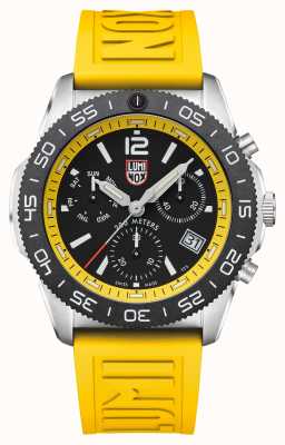 Luminox 太平洋潜水员计时码表黑色/黄色 - 44 毫米潜水员 XS.3145