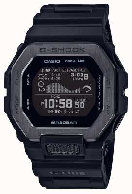 Casio G-shock g-glide 黑色单色手表 GBX-100NS-1ER