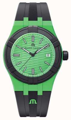 Maurice Lacroix Aikon 石英#tide upcycled-plastic black/green AI2008-70070-300-0