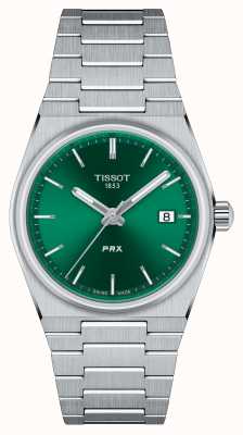 Tissot Prx 40 205 石英 35mm 绿色/银色 T1372101108100