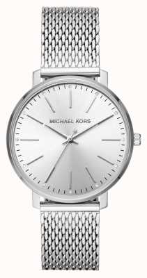 Michael Kors Pyper 女士不锈钢银色手表 MK4338