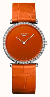 LONGINES La grande classique de longines 橙色表盘钻石表圈 L45230922