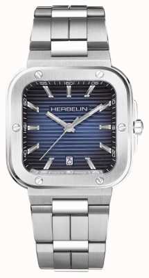 Herbelin Cap camarat 蓝色长方形表盘腕表 12246B15