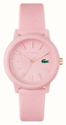 Lacoste 12.12 |粉色表盘|粉色树脂表带手表 2001213